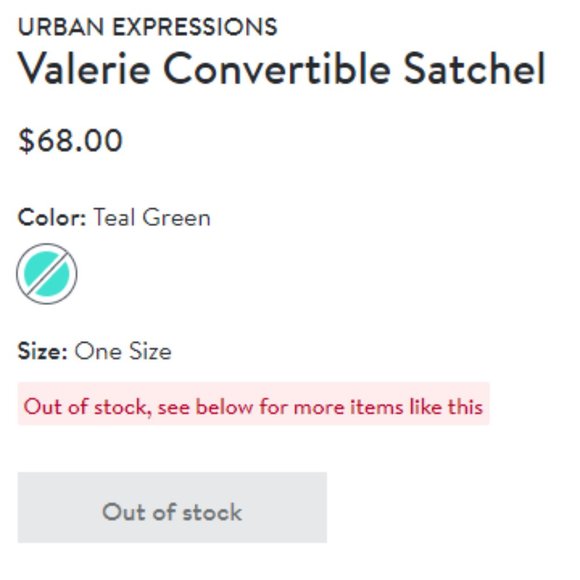 BRAND NEW - Valerie Convertible Satchel - Picture 11 of 11